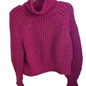 H&M Cozy Pink Knit Sweater